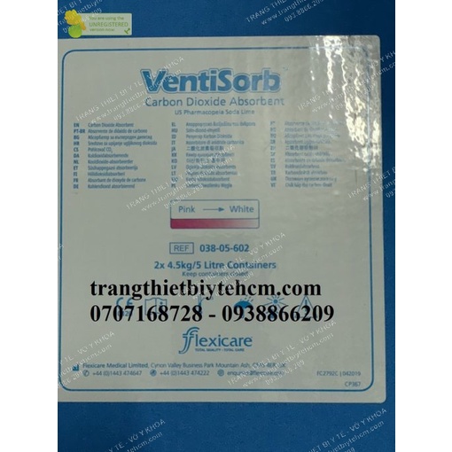 Vôi Soda Anh can 4.5kg