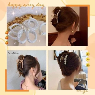 Set 5 món kẹp và buộc tóc (set)