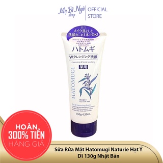 Sữa Rửa Mặt Hatomugi Naturie Hạt Ý Dĩ 130g Nhật Bản