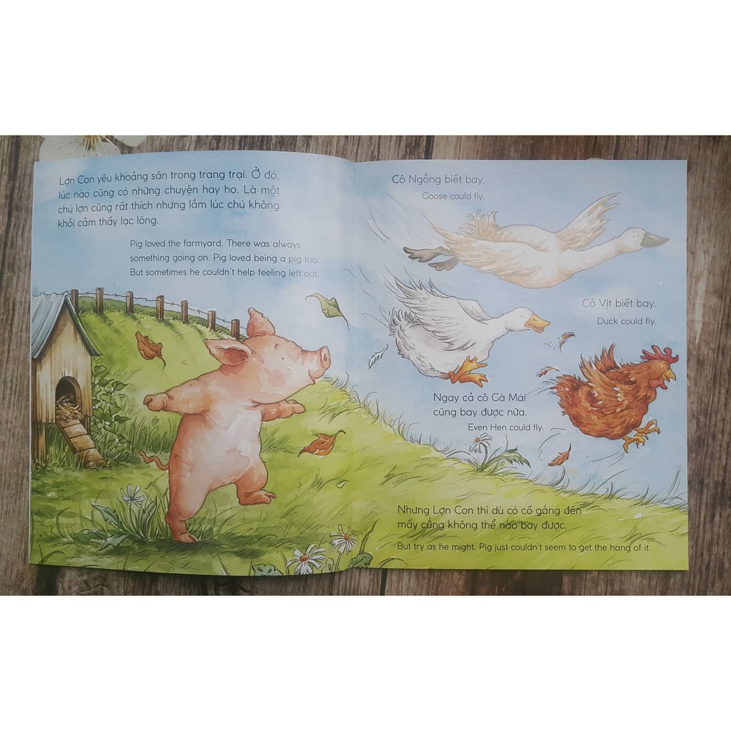 Sách - Quả Trứng Của Lợn Con – Pig’S Egg (Picuter Book Song Ngữ 3-8 tuổi)