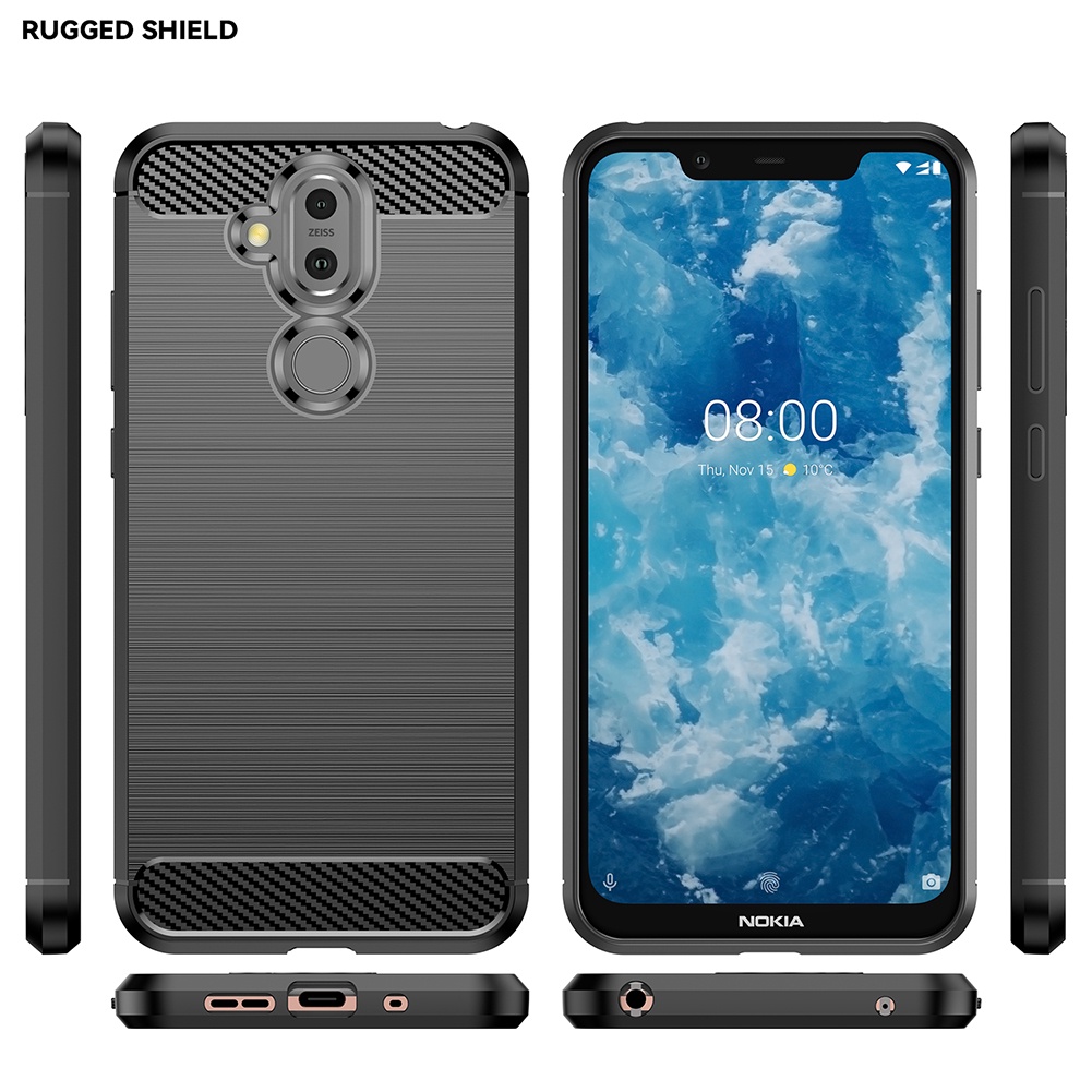 Ốp Lưng Silicon Chống Sốc Dùng Cho Nokia 8.1