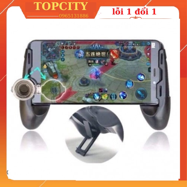 Portable Gamepad- Bộ Tay Cầm Game Và 2 Nút Joystick Chơi Liên Quân Mobile TOP CITY
