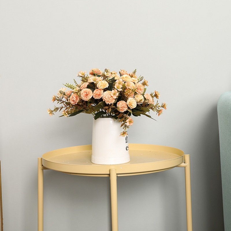 Bó Hoa Cẩm Chướng Giả Bằng Lụa 30CM Dùng Trang Trí Phòng Khách/Văn Phòng