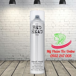Gôm xịt giữ nếp cứng tigi hard head