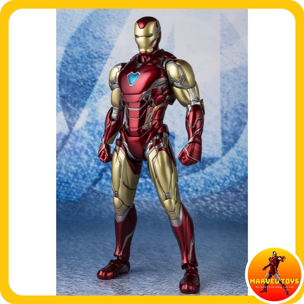 Mô Hình Nhân Vật Iron Man Mark 85 Endgame SHF Có Khớp Cử Động