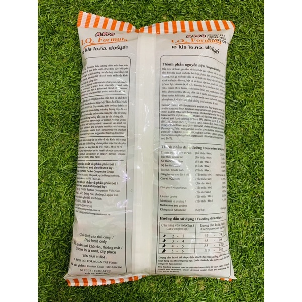 Thức ăn hạt cho mèo mọi độ tuổi APro I.Q Formula 400g
