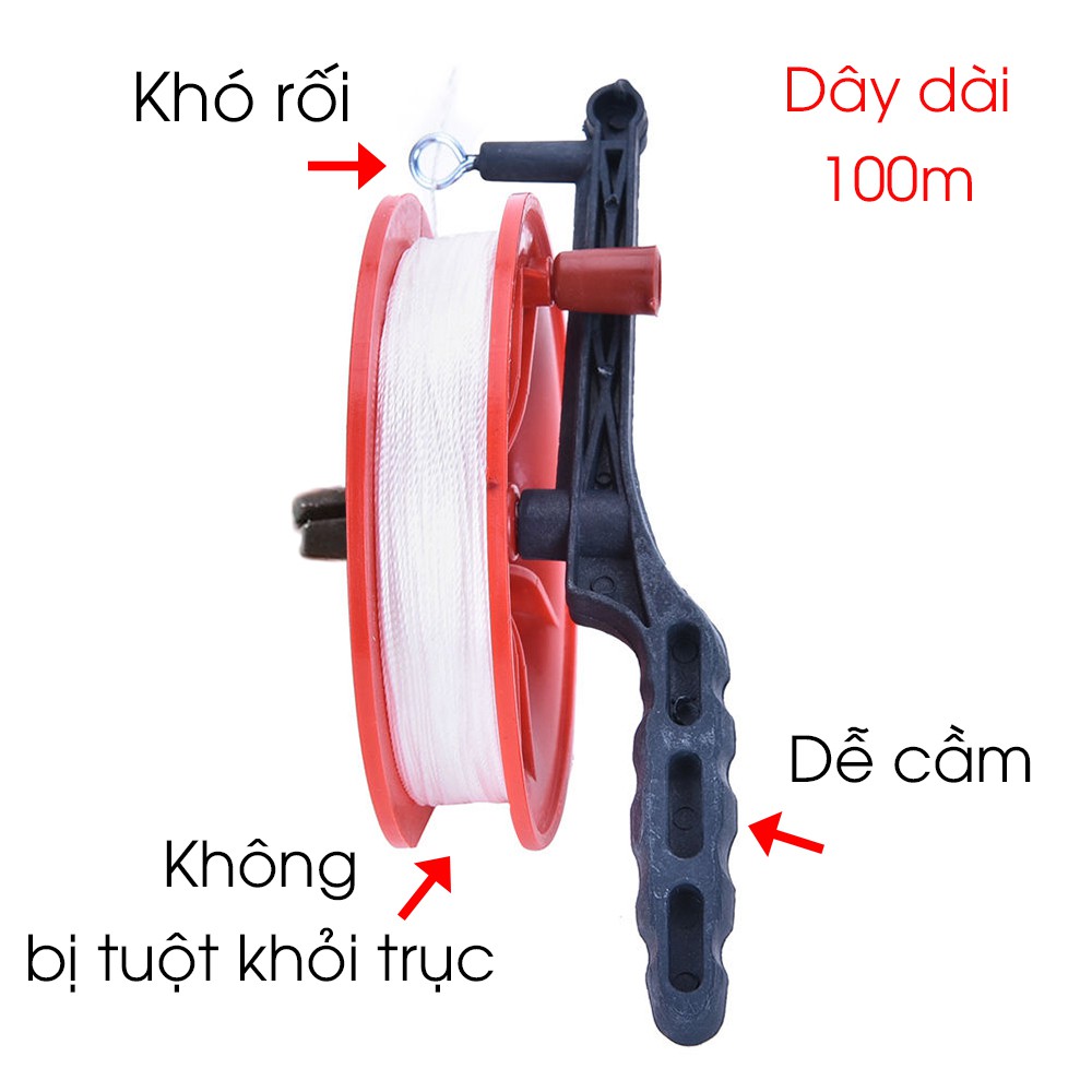 Diều Thả Dài 150cm Đại Bàng Doremon Công Chúa Mặt Cười Hoạt Hình Kèm Cuộn Dây 100 mét Legaxi