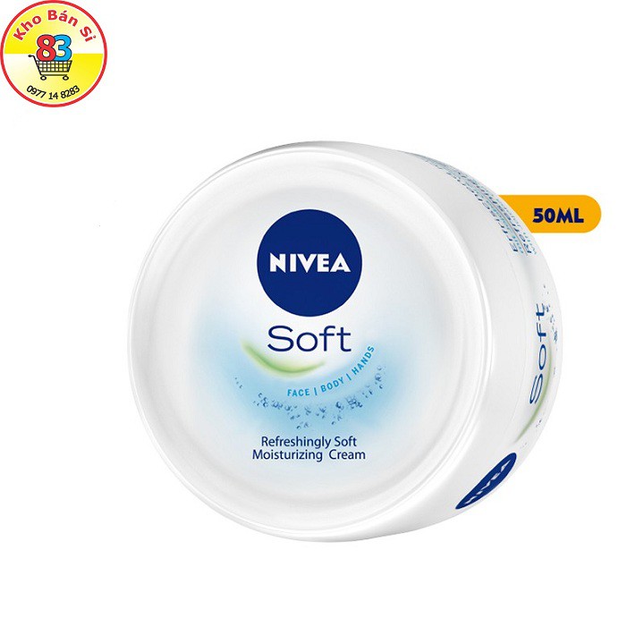 89054-Kem dưỡng làm mềm da NIVEA Soft Crème (50ml)