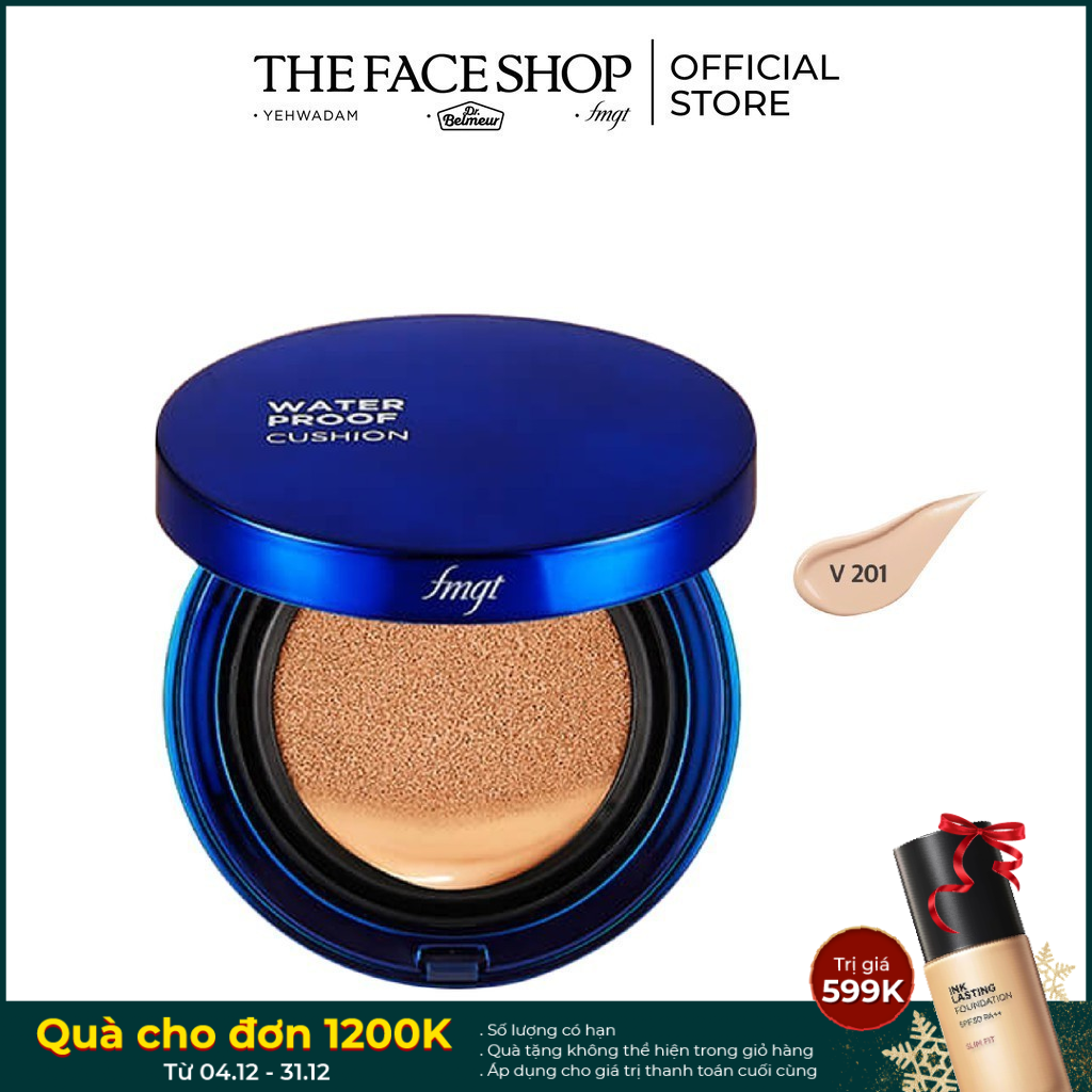 Phấn Nước Trang Điểm Đa Năng TheFaceShop Waterproof Cushion 15g