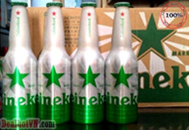 Bia Heineken Aluminium ( Heineken chai nhôm 330ml )