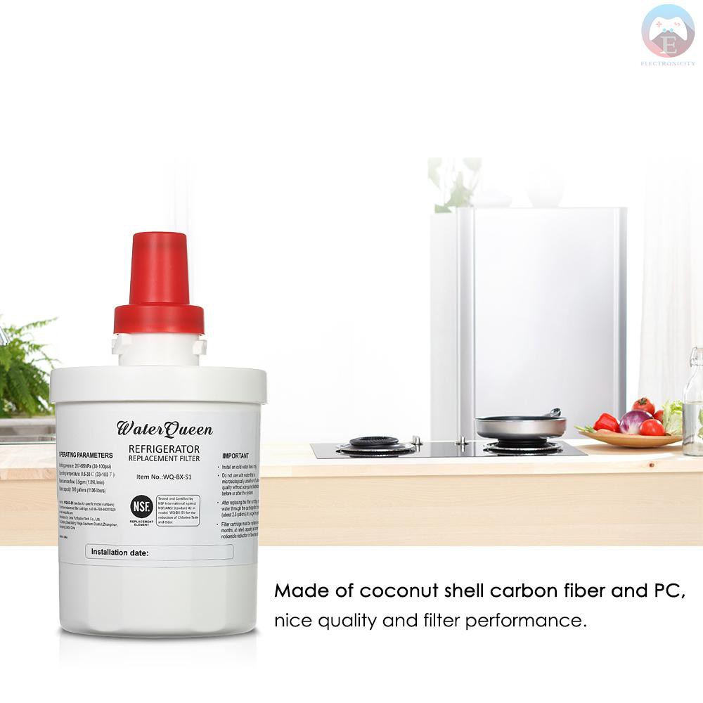 Bình lọc nước WaterQueen thay thế cho tủ lạnh Samsung DA29-00003G DA29-00003B DA29-00003A DA29-00003D