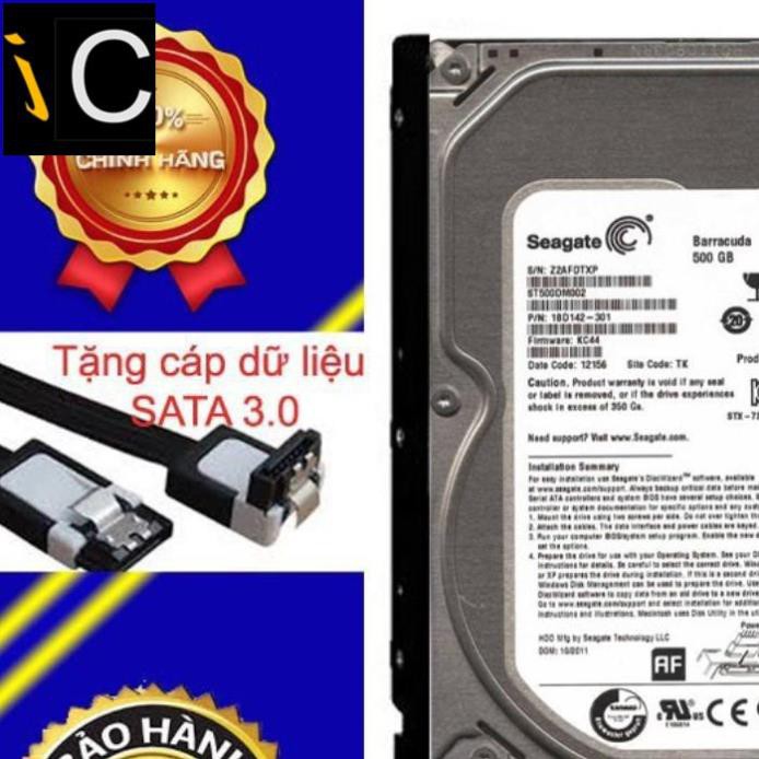 Ổ cứng HDD 500GB Seagat BH24T