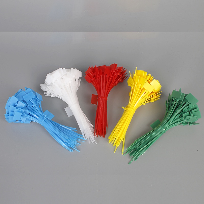 Dây Rút, Dây Thít Nhựa Ô Vuông 100mm Dùng Đánh Dấu