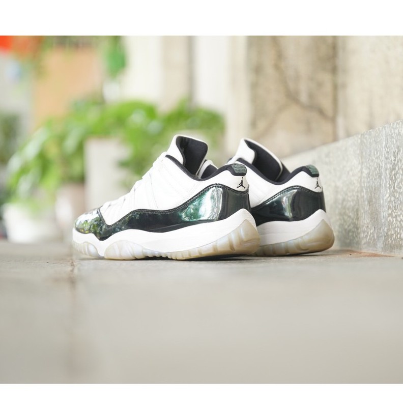 Giày Thể Thao N1KE JD 11 RETRO LOW EMERALD  528895-145 GIÀY CŨ CHÍNH HÃNG