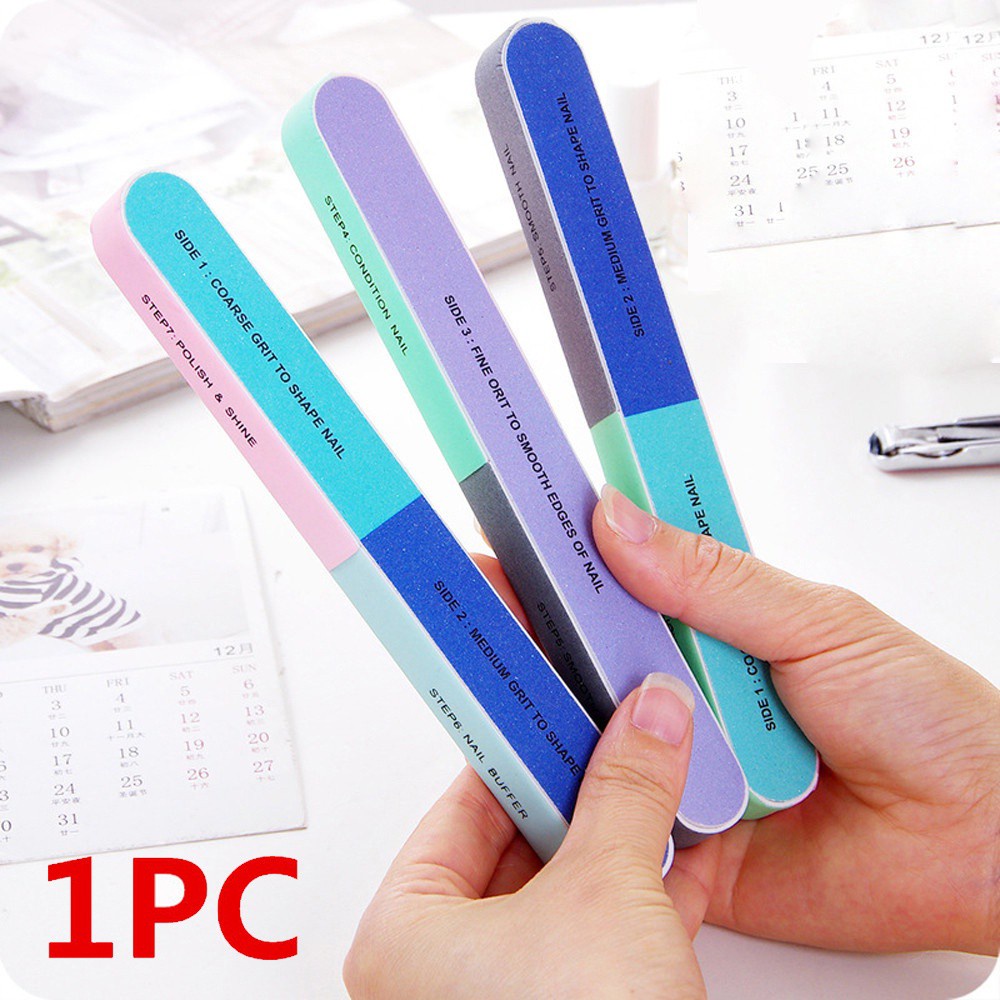 [Hàng mới về] Thanh dũa móng nhiều màu sắc tiện lợi