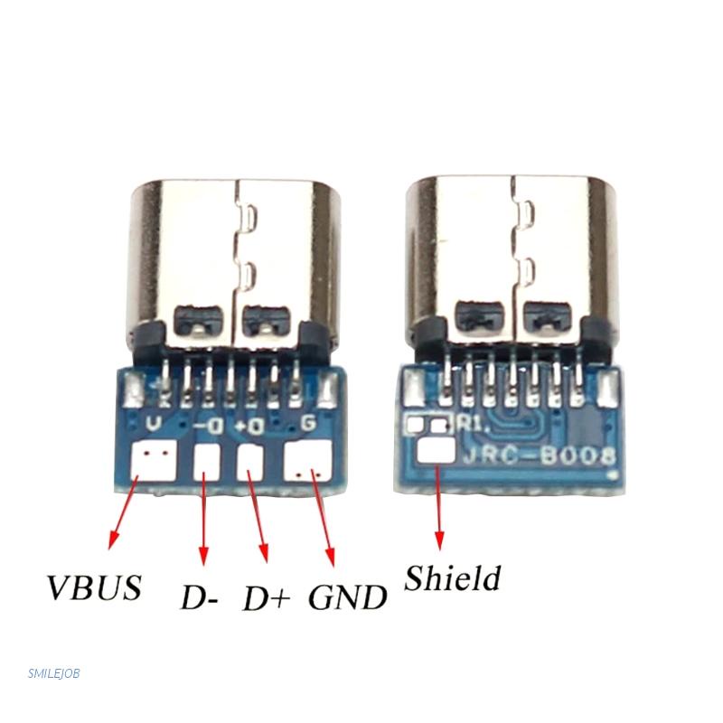 Set 5 đầu kết nối usb loại c 14 pin