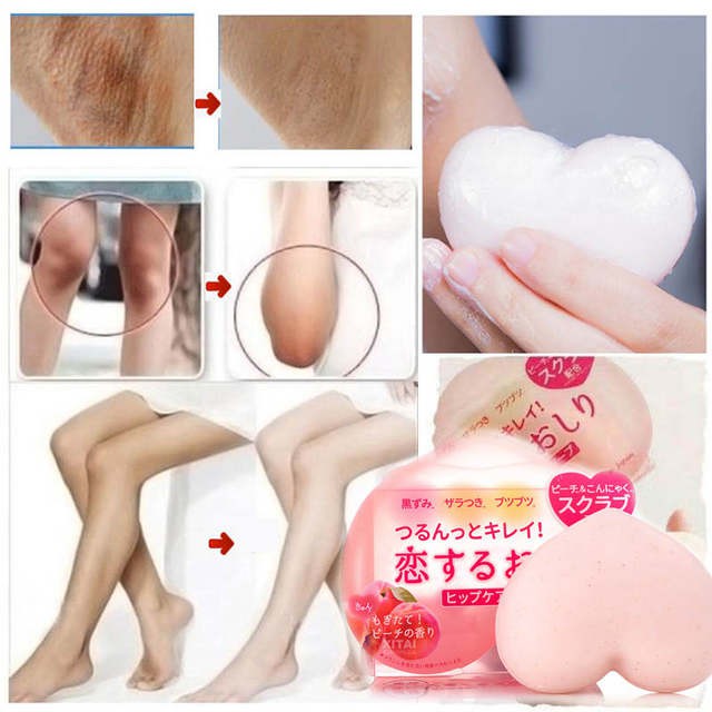 Soap đào giúp mờ thâm Mông Pelican Hip Care Soap (80g) Nhật Bản