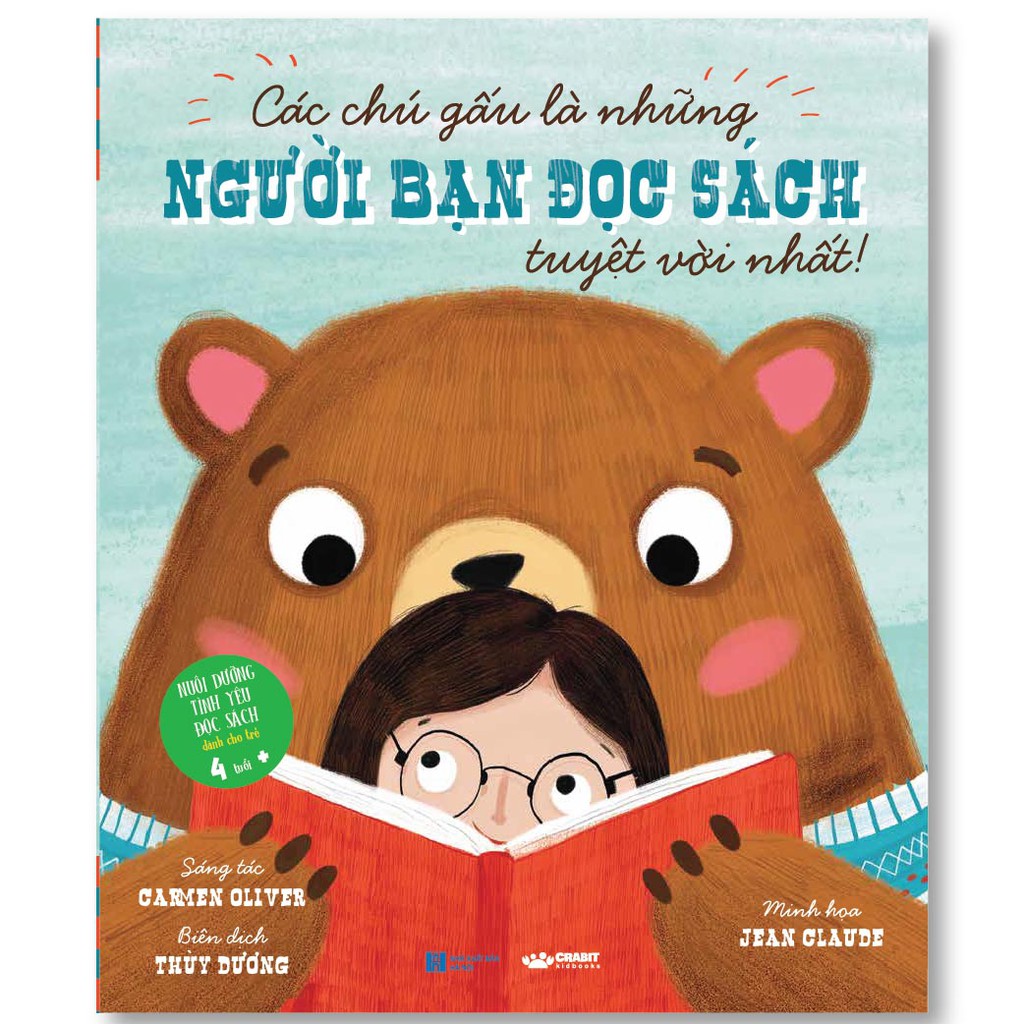 Sách - Gấu là bạn đọc sách tuyệt vời nhất