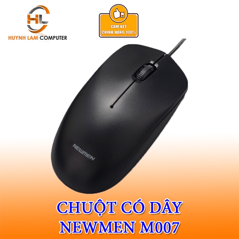 Chuột có dây Newmen M007 1200DPI (ĐEN) Chính hãng