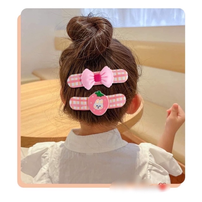 SÉT 10 BĂNG ĐÔ DÁN TÓC CHO BÉ NHIỀU HÌNH