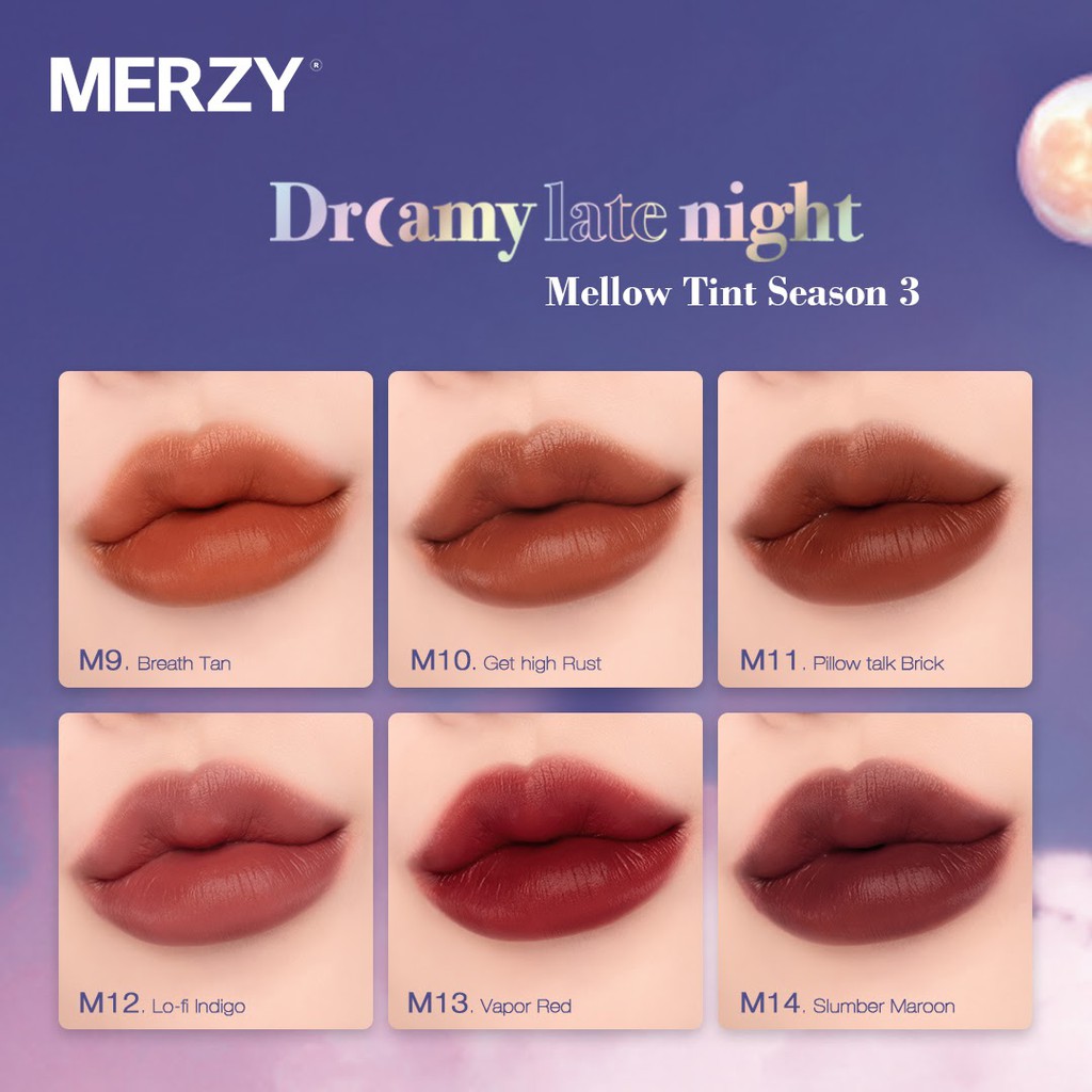 SON KEM LÌ MERZY MELLOW TINT | Thế Giới Skin Care