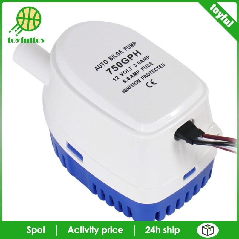 Máy Bơm Chìm Tự Động V 750GPH Cho Tàu Thuyền