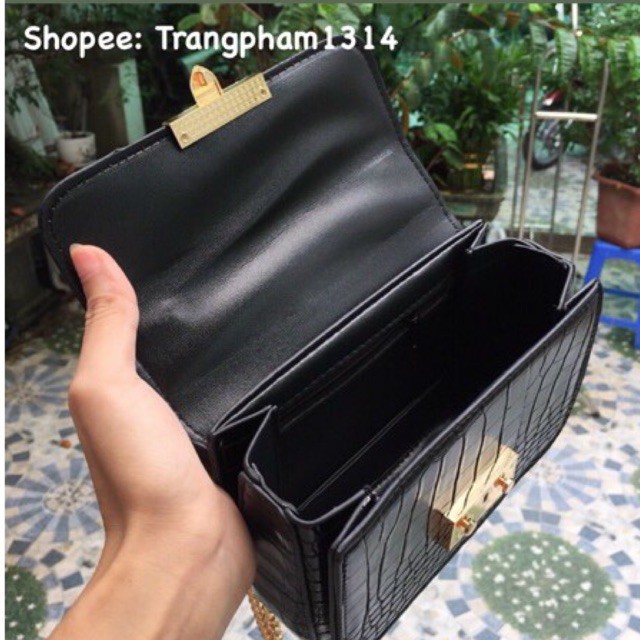 [Mã WAMT2405 giảm 10K đơn 0K] TÚI ĐEO CHÉO NỮ KHOÁ NHỌN TRANGPHAM1314 | BigBuy360 - bigbuy360.vn