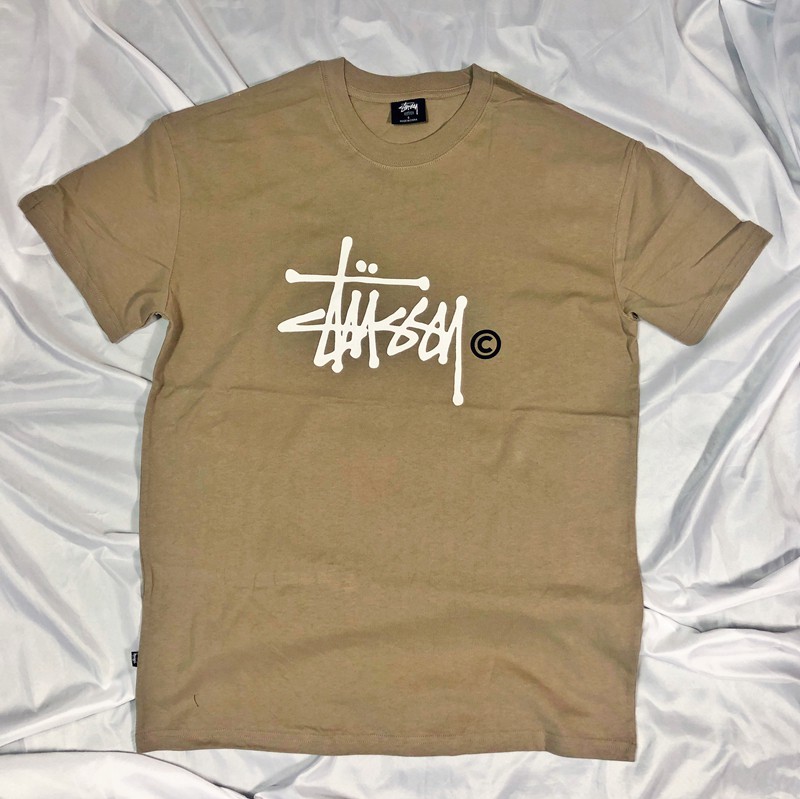 Áo thun đen tay ngắn in hình STUSSY thời trang cho nam | BigBuy360 - bigbuy360.vn