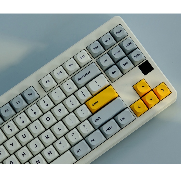 Heavy Industry Keycaps MA profile Dye-sublimation 125 Keys PBT Material Suitable For 61/68/71/84/87/96/104 And Other Mechanical Keyboards