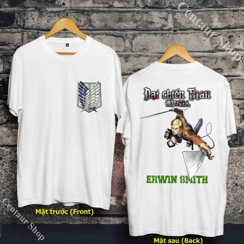 [ƯU ĐÃI] 🎁 Áo Erwin Smith - Áo Attack on Titan - Erwin Smith T-Shirt siêu đẹp - ES-008