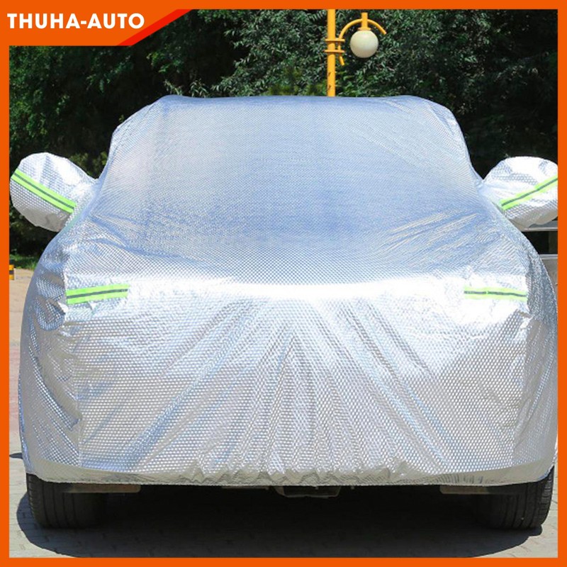 Bạt phủ che nắng ô tô chống nắng chống xước che phủ toàn xe khi để ngoài trời thiết kế theo từng form xe