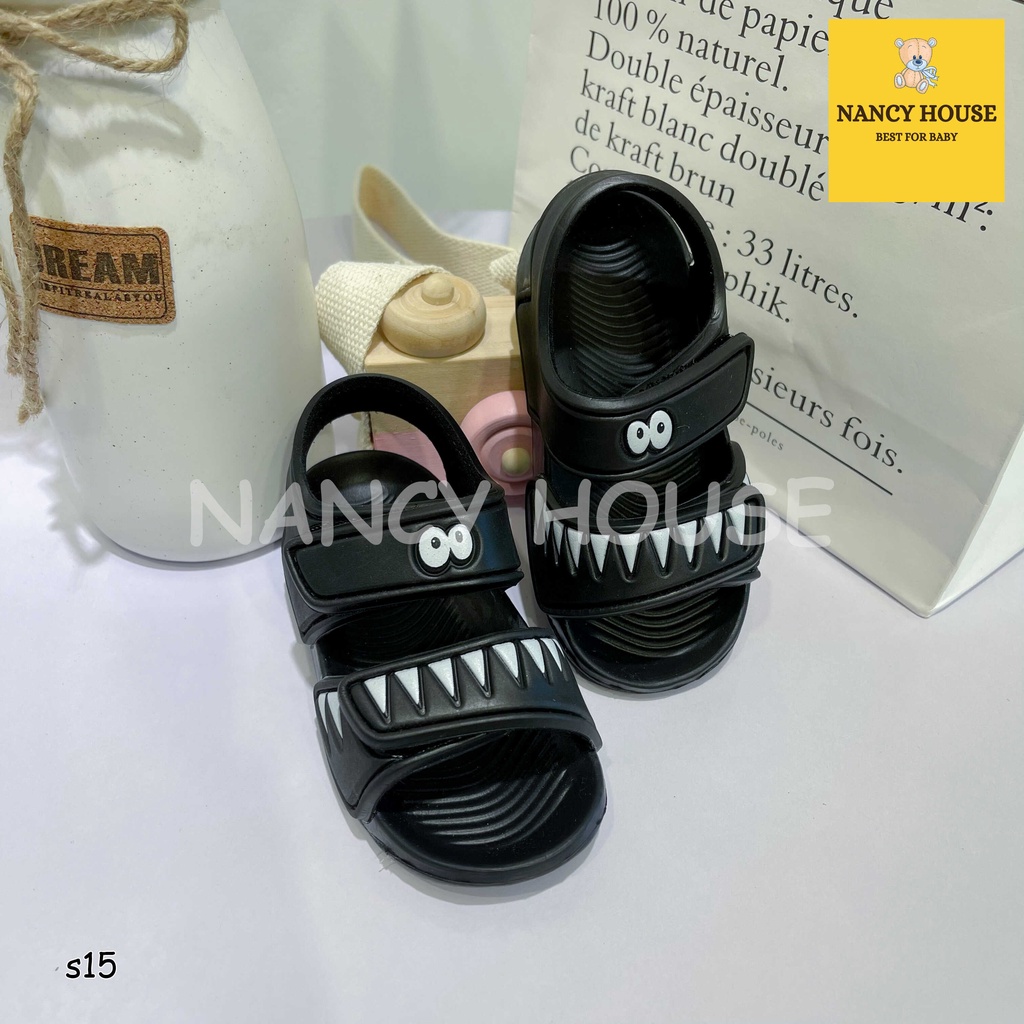 Dép sandal Disney siêu nhẹ siêu êm cho bé trai bé gái kiểu dáng ngộ nghĩnh chống trơn trượt an toàn cho bé