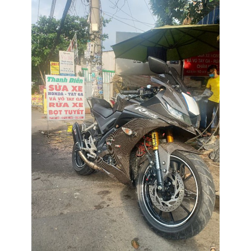 TEM TRÙM PKL R15V3 ĐẸP CỰC CHẤT MẪU MỚI NHẤT HIỆN NAY( CHUYỂN ĐC SANG XE KHÁC CHỈ CẦN IB HOẶC GỌI MÌNH NHÉ