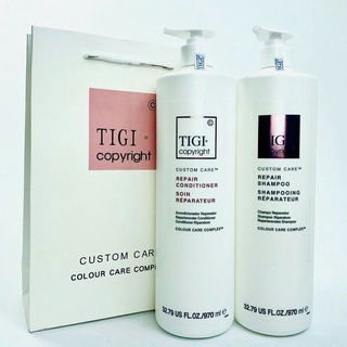 BỘ ĐÔI DẦU GỘI + ĐẦU XẢ TIGI COPYRIGHT REPAIR (HÀNG CHÍNH HÃNG)970ML
