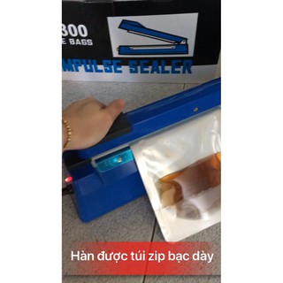 máy hàn máy bấm miệng túi mini dài 30cm