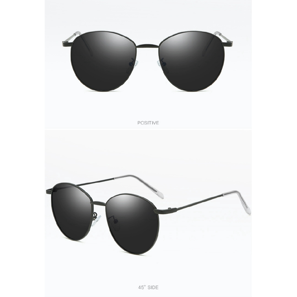 Kính mát Thời trang kim loại trùm đầu cho nam và nữ