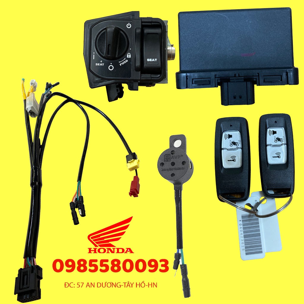 smartkey HONDA SH150i lắp Winner X AB125 Lead Vision SH mode PCX 125 150 SHVN SMK K01 K77 WinnerX winX