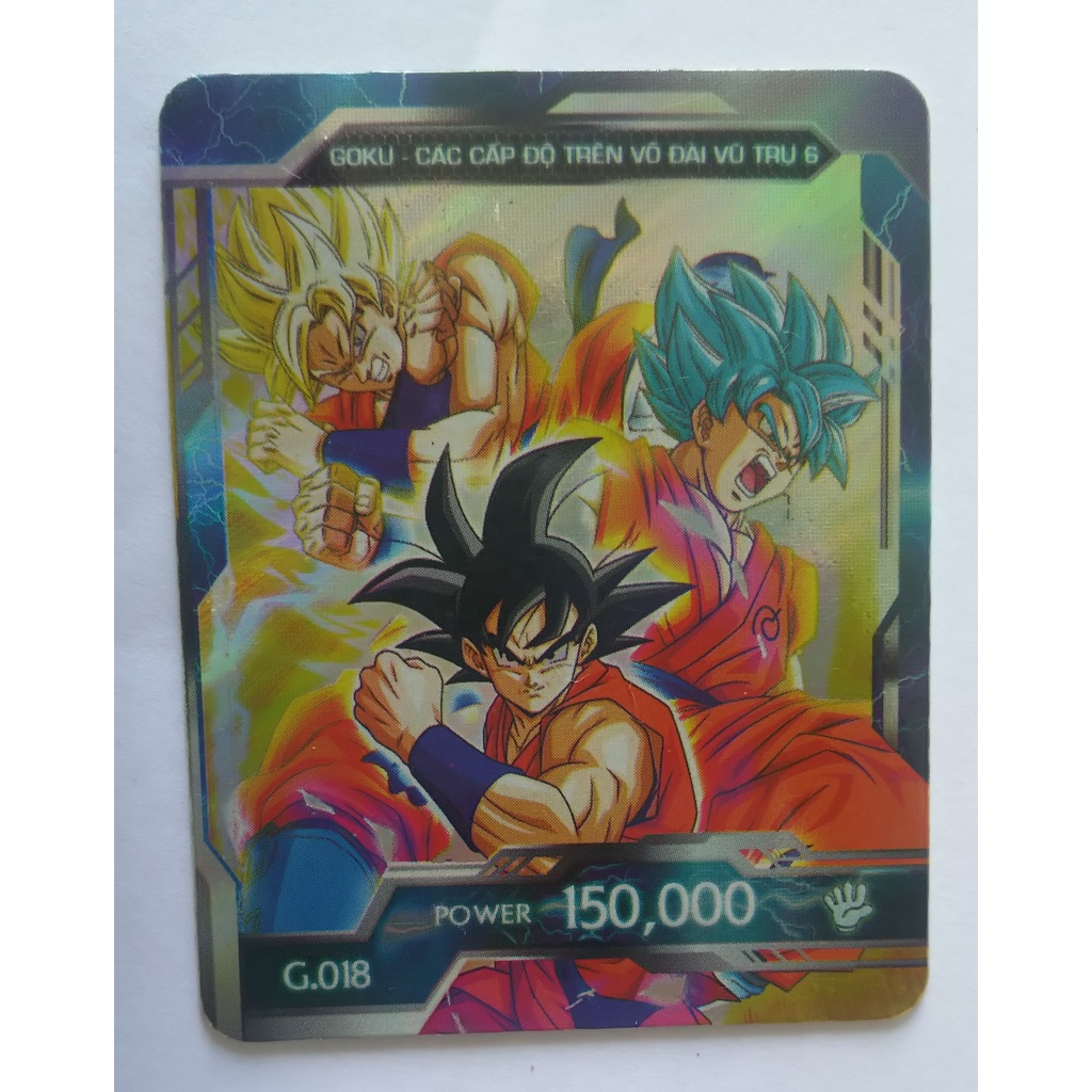 Thẻ Toonies Dragon ball