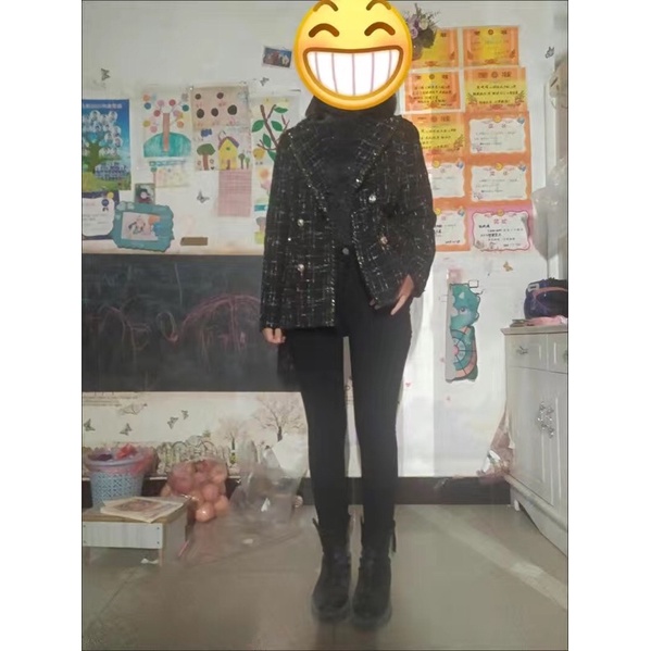 Áo dạ tweed viền kim tuyến Siêu đẹp