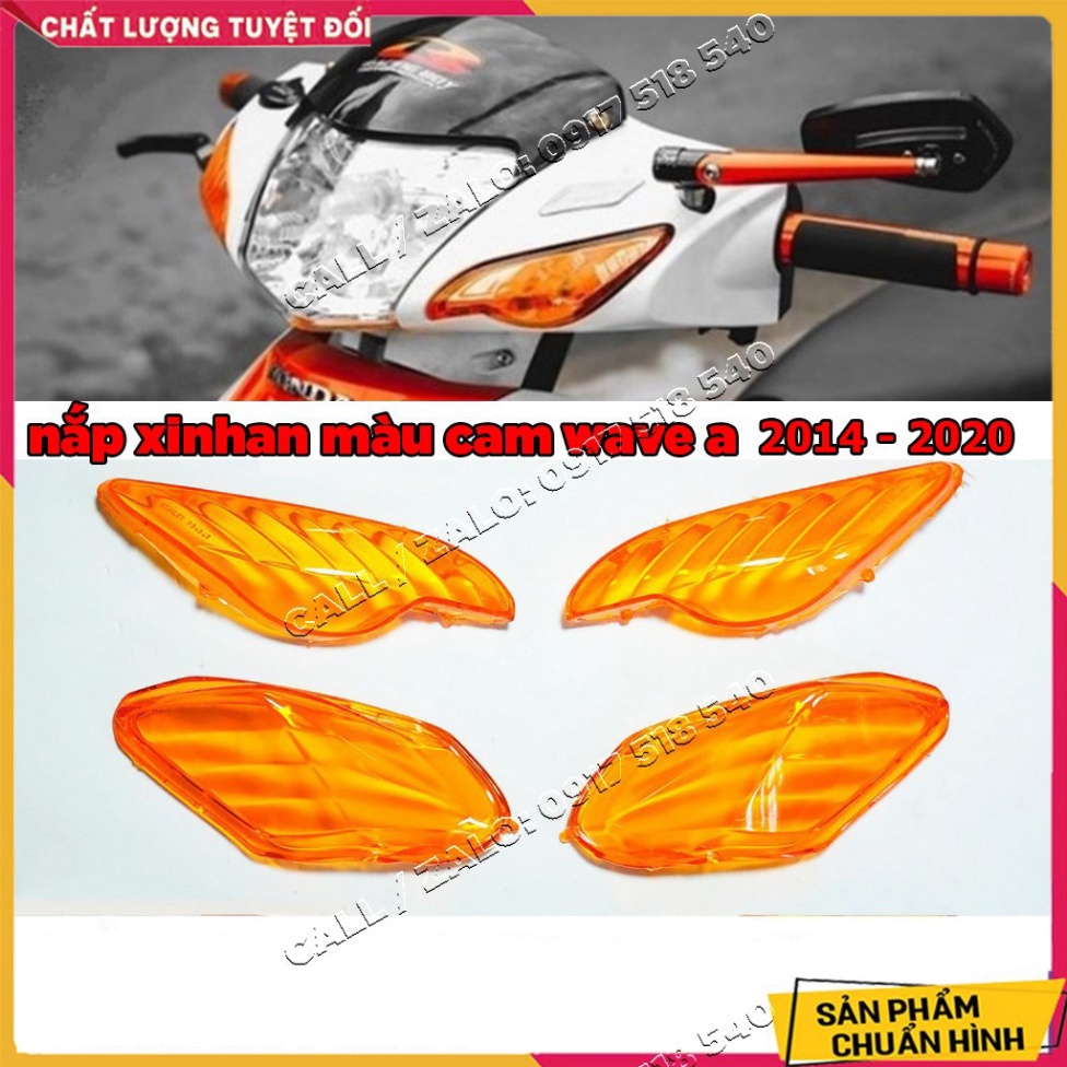 ✅ Nắp xi nhan cam trước sau Wave A 2014 - 2021 ✅ Ảnh thật Sp