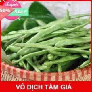 🍀hot🍀 hạt giống đậu cove quả dẹt runner thái lan giống nhập khẩu, nguyên bao bì