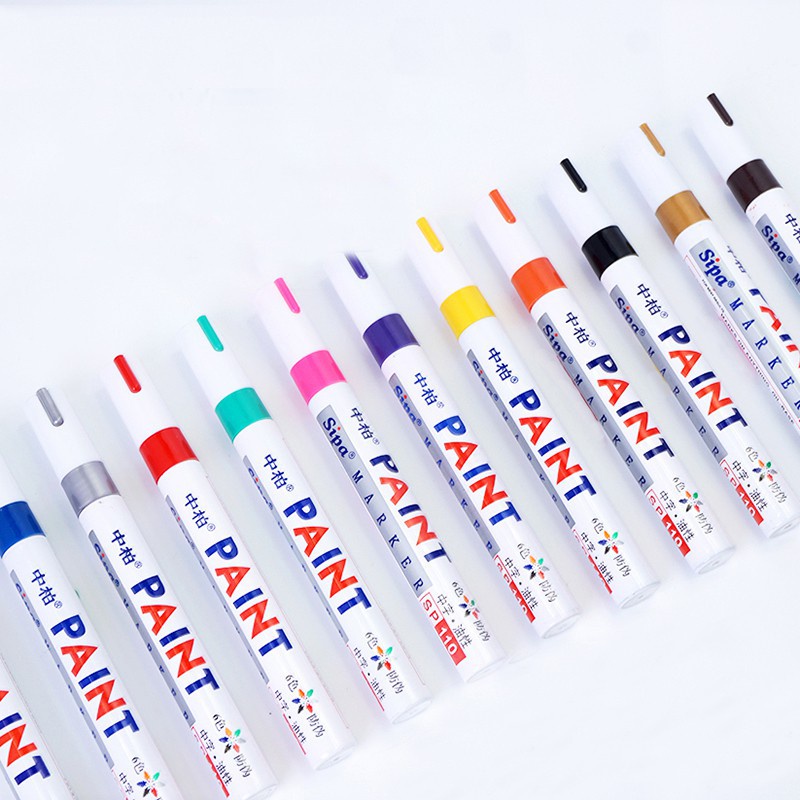 Bút Sơn/ Bút Repaint/ Bút Vẽ Giày/ Bút Vẽ Lốp Sipa Paint Marker Thần ThánhClovershop68