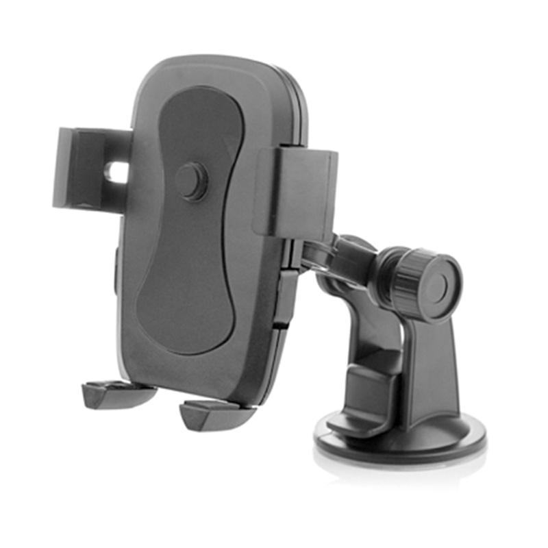 Giá Đỡ Điện Thoại Di Động Gắn Kính Chắn Gió Xe Hơi Xoay 360 Độ Có Cốc Hút