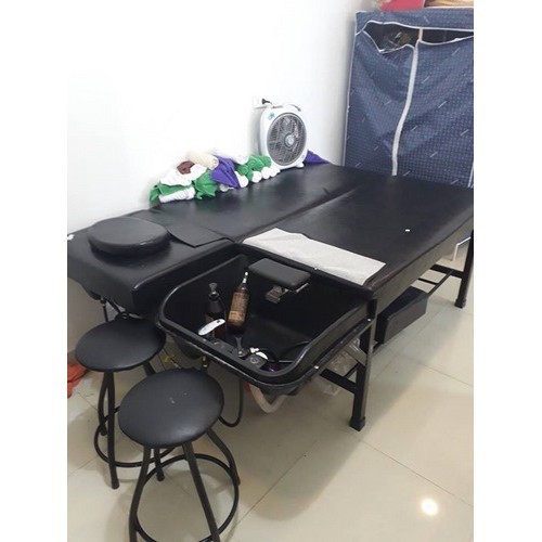 [Loại sắt dày]Ghế Đôn Gội Đầu 4 Chân Chuyên Dùng Trong Spa và Salon Tóc - Giá Rẻ