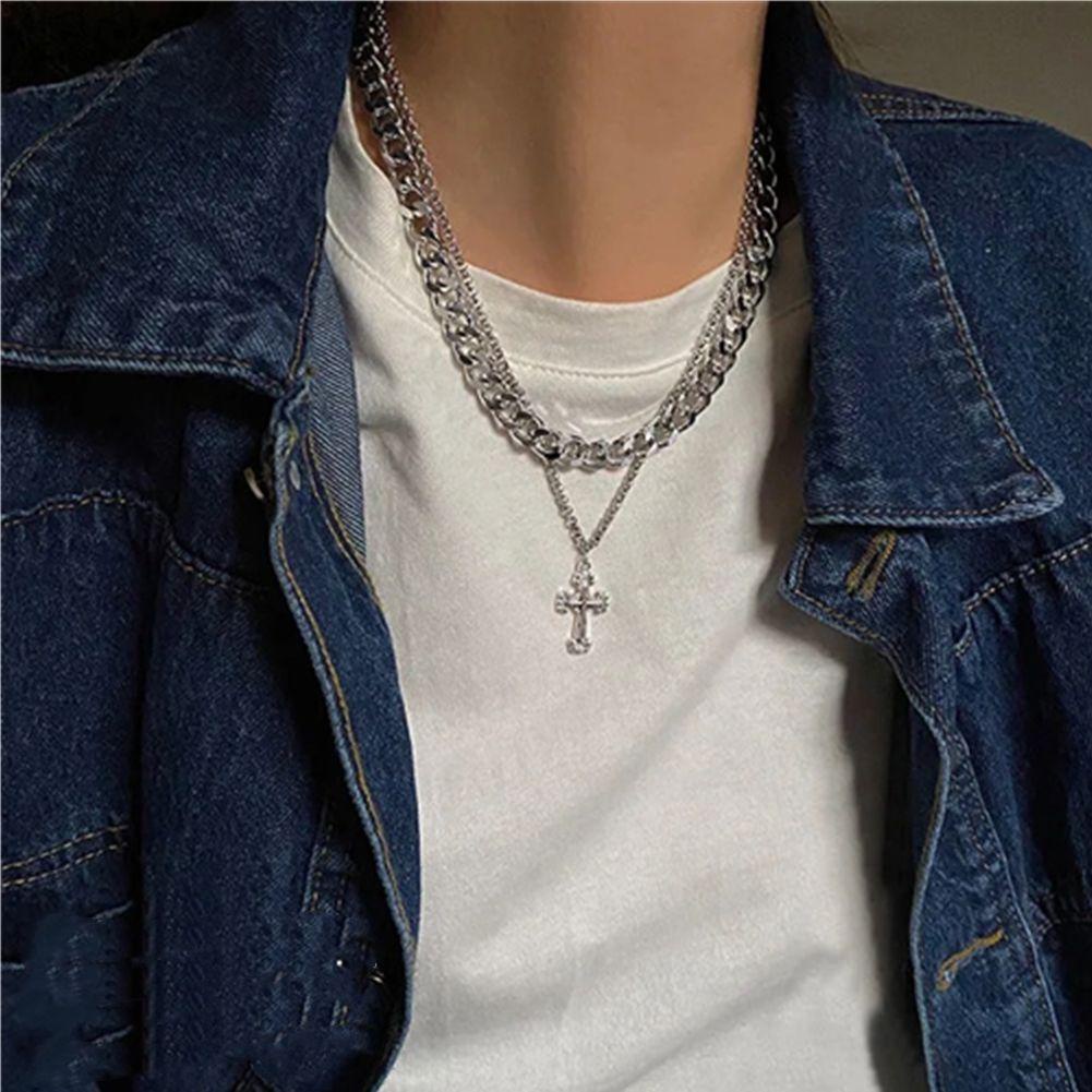 Vòng Cổ Choker Mặt Thánh Giá Thời Trang