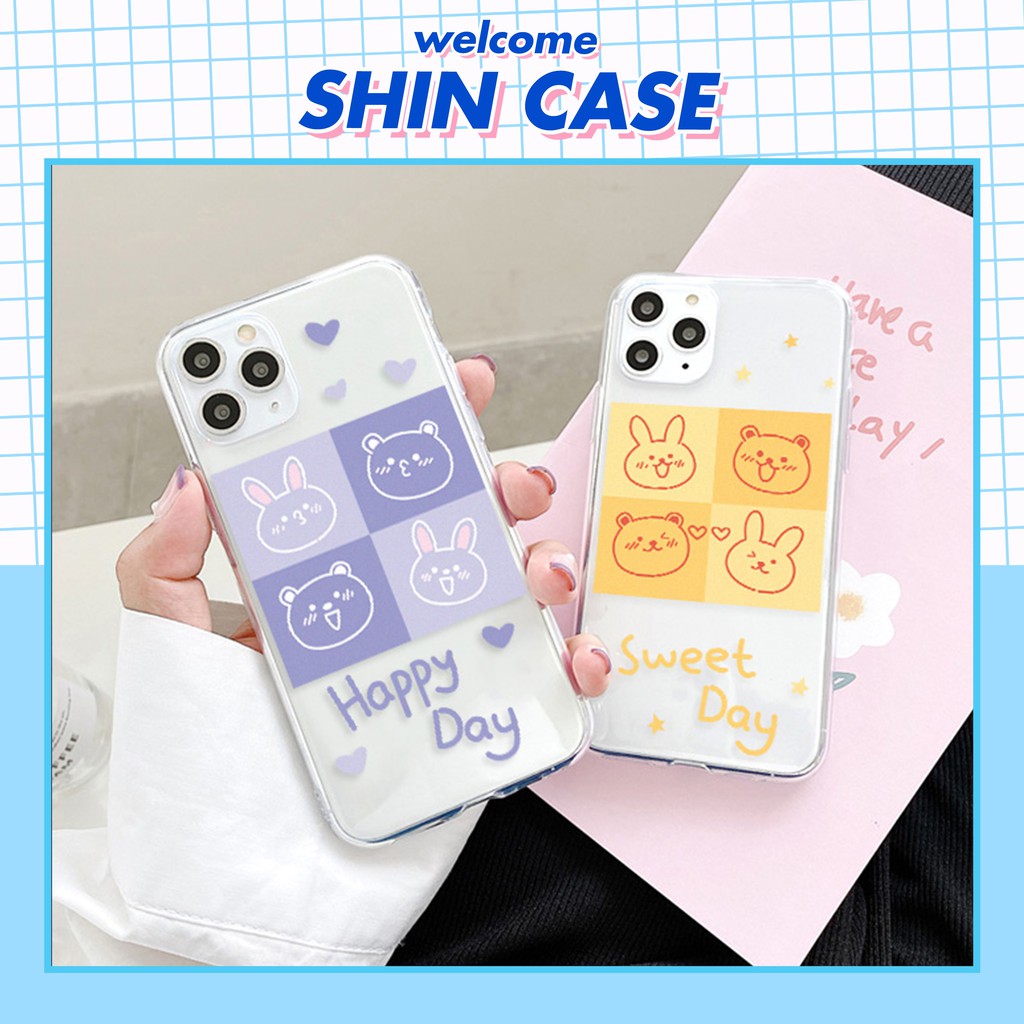 Ốp lưng iphone Sweet Day viền trong chống ố 6/6plus/6s/6splus/7/7plus/8/8plus/x/xr/xs/11/12/13/pro/max/plus/promax