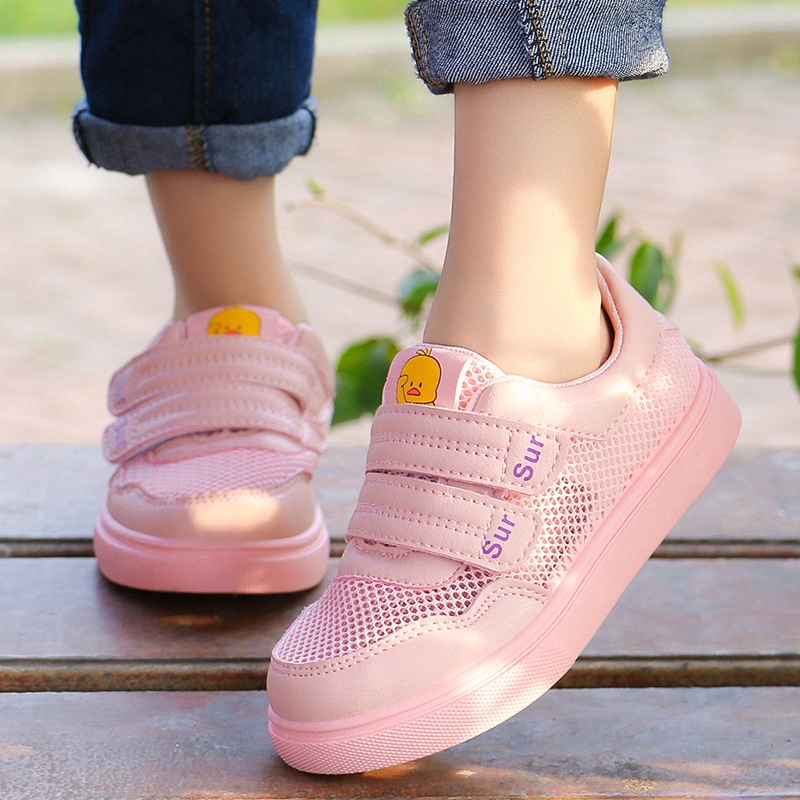 Sepatu Sport Mesh Breathable Anak Perempuan untuk Pelajar sepatu bayi