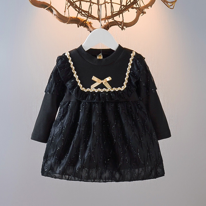 ✿Đầm Công Chúa Tay Phồng Phong Cách Phương Tây Thời Trang Xuân Thu 2022 Cho Bé Gái✿✿Có Thể