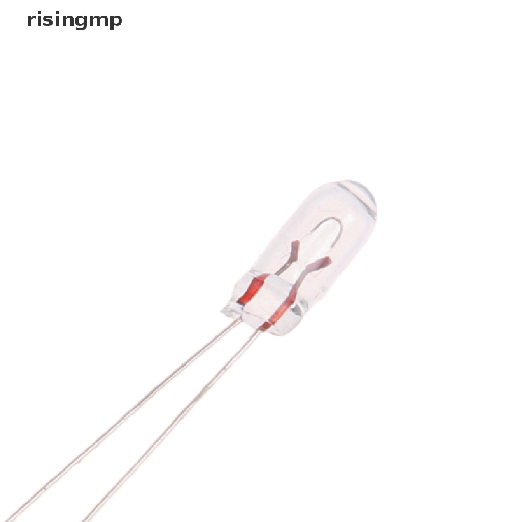 Set 20 Bóng Đèn Sợi Đốt 3 / 4mm 6V 12V Trang Trí Nhà Búp Bê ♨Trên đó
