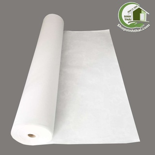 Thảm nỉ lót trải sàn màu trắng - 1m²